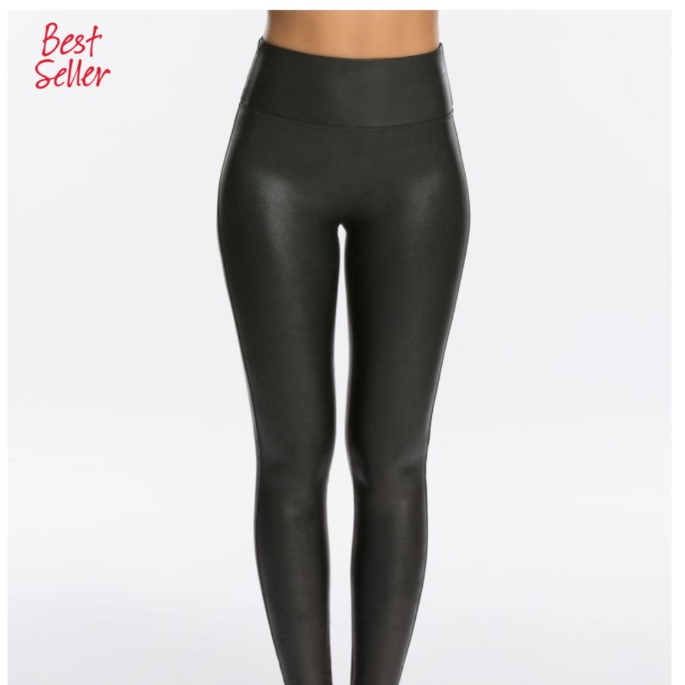 SPANX Faux Leather Leggings